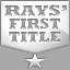Rays' First Title Achievement