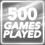 500 Games Played Achievement