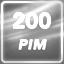200 PIMs Achievement