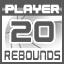 Grab 20 Rebounds With Any Player Achievement