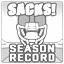 Single Season Sack Record Achievement